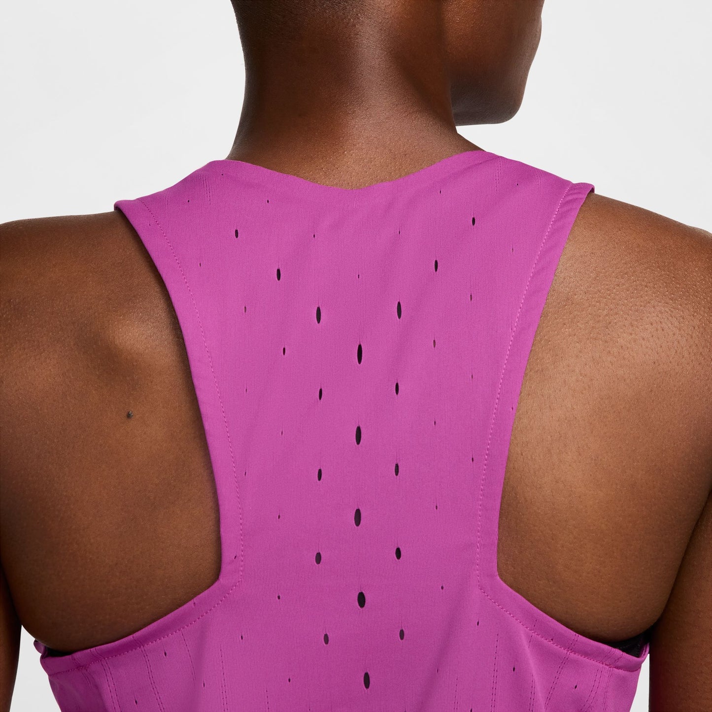 Nike AeroSwift Singlet | Hot Fuchsia / Black | Womens