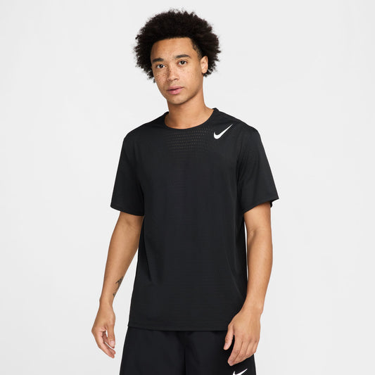 Nike AeroSwift Tee | Black / Summit White | Mens