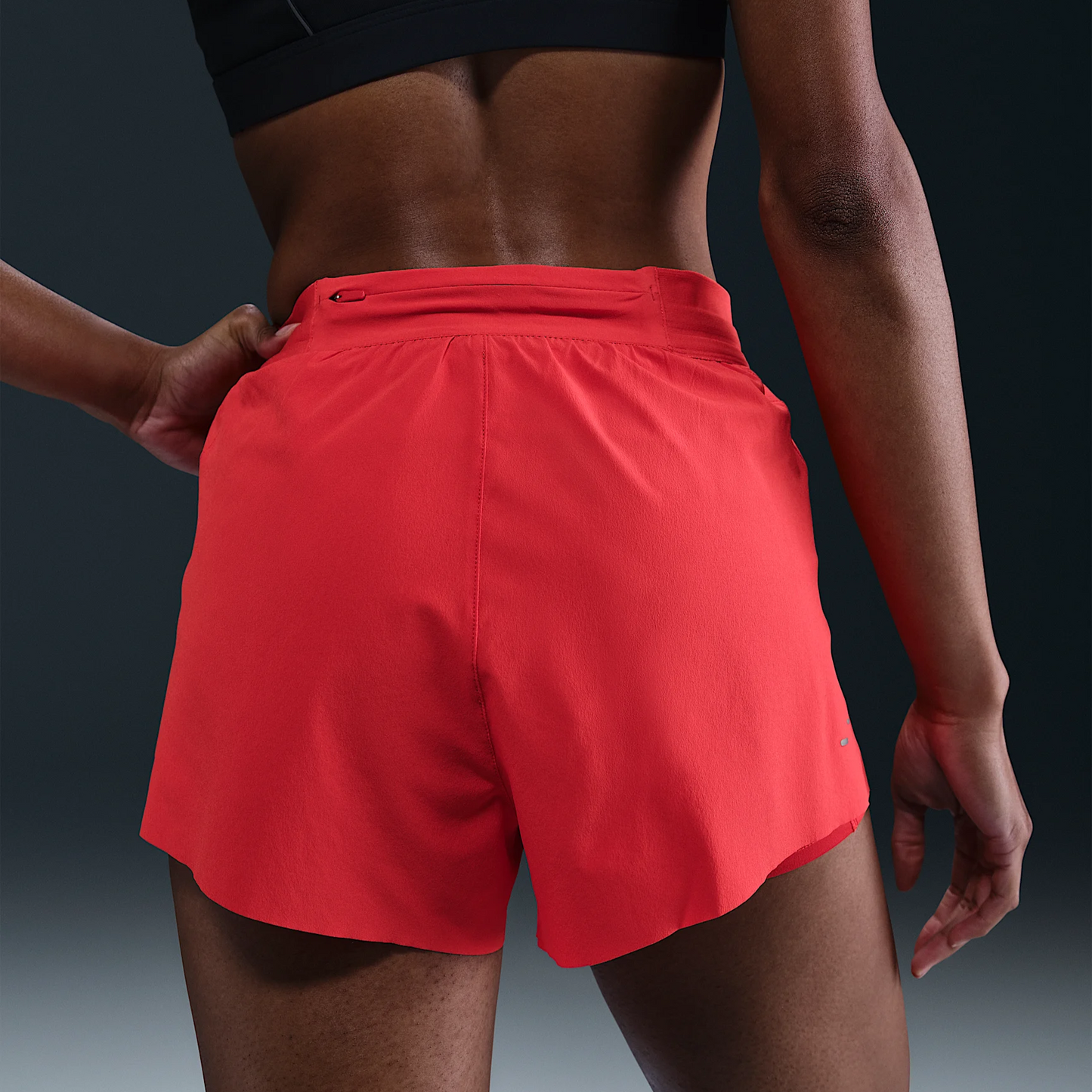 Nike Swift 2-in-1 Shorts | Light Crimson / Reflective Silver | Womens