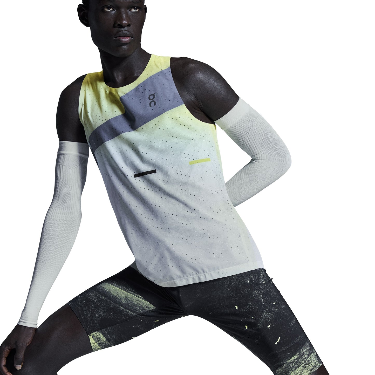 On Race Singlet | Limelight / Glacier | Mens