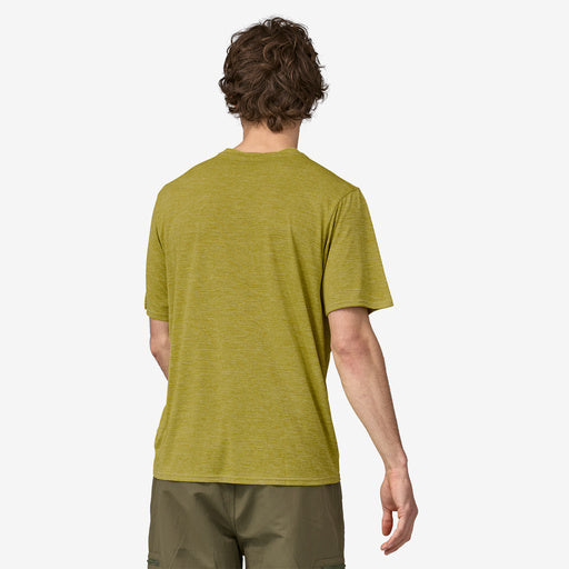 Patagonia Capilene Cool Daily Shirt | Shrub Green / Perch Yellow X-Dye | Mens