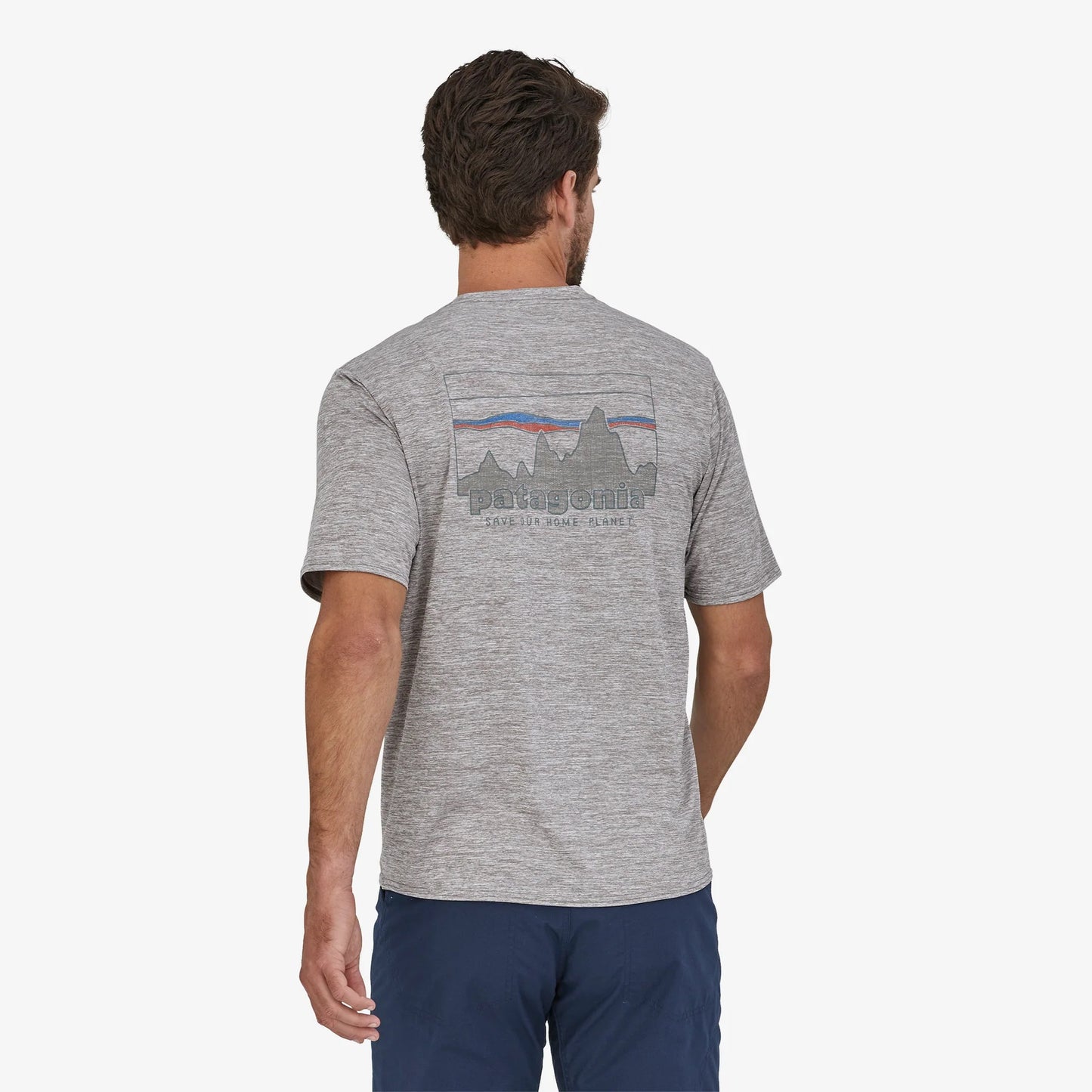 Patagonia Capilene Cool Daily Graphic Shirt | '73 Skyline: Feather Grey | Mens