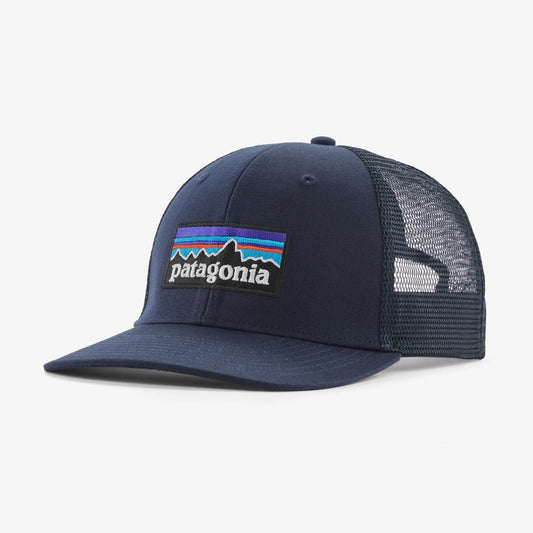 Patagonia P-6 Logo Trucker Hat | New Navy