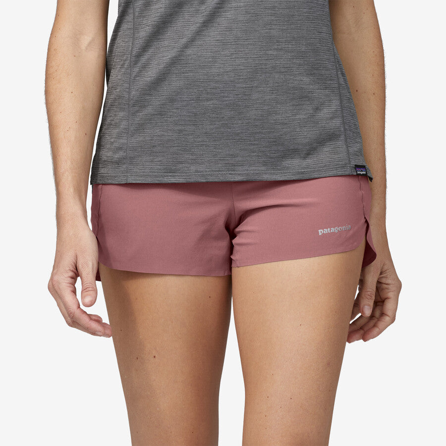 Patagonia Strider Pro 3 1/2 Inch Shorts | Evening Mauve | Womens