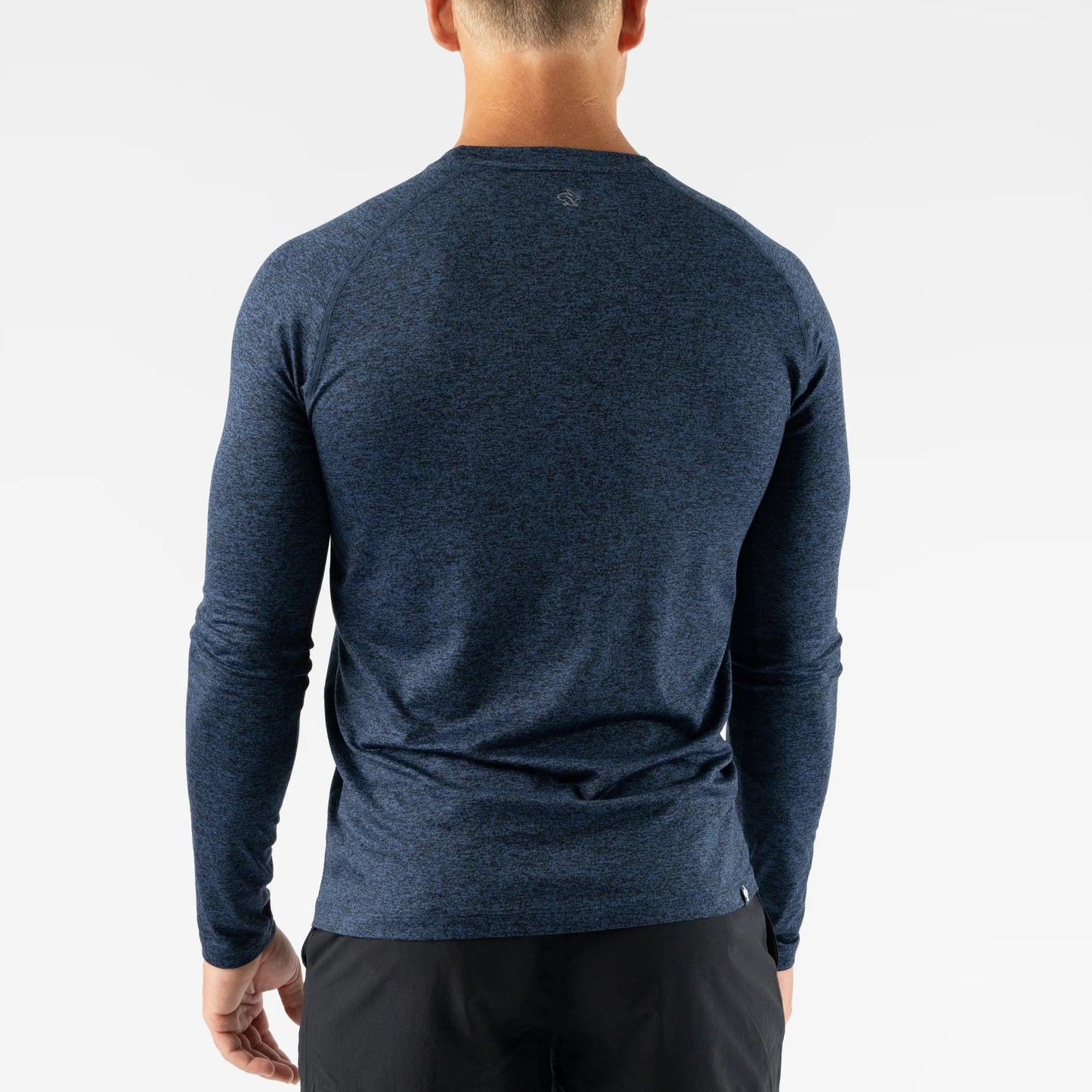 rabbit EZ Tee Long Sleeve | Eclipse Heather | Mens