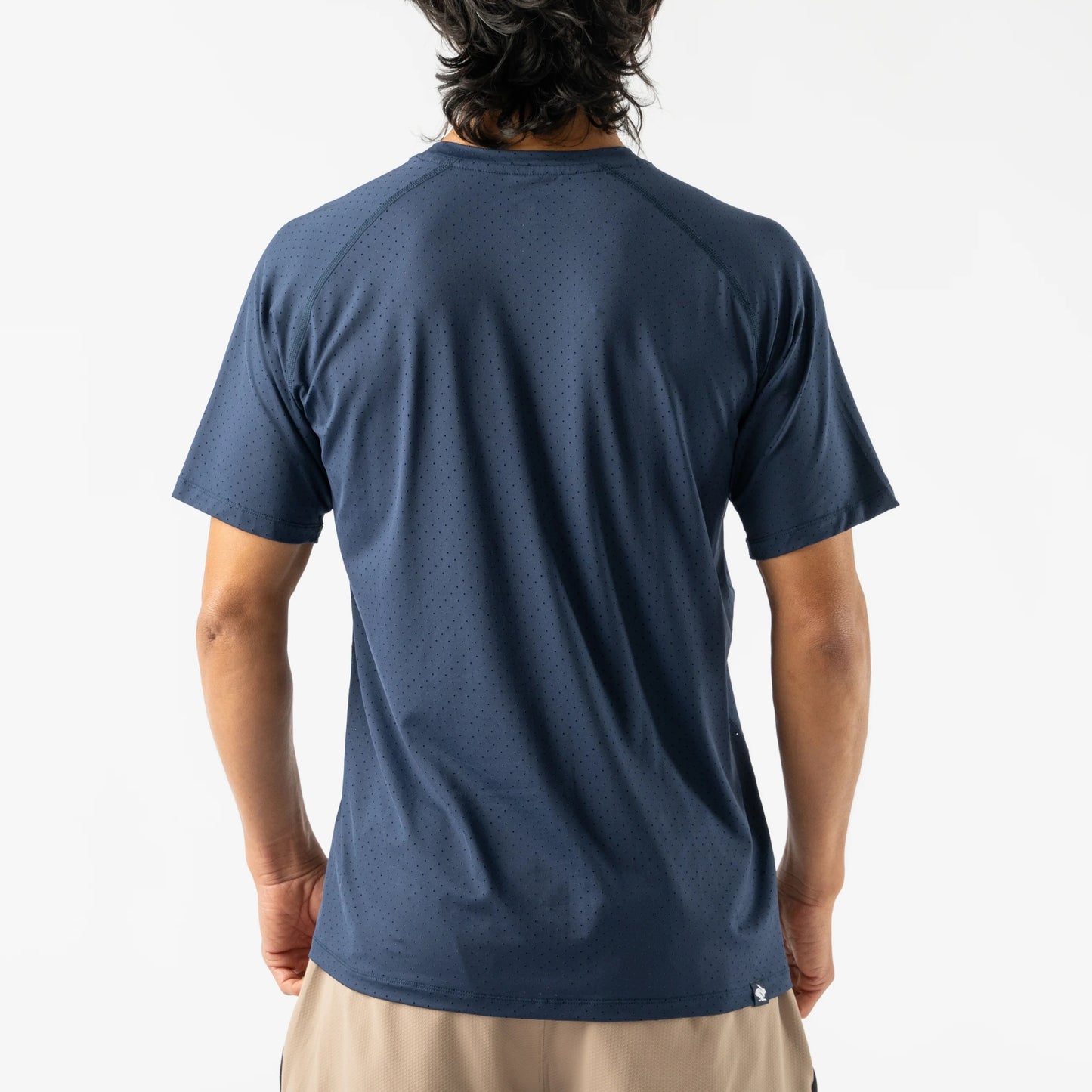 rabbit EZ Tee Perf Ice | Dress Blues | Mens