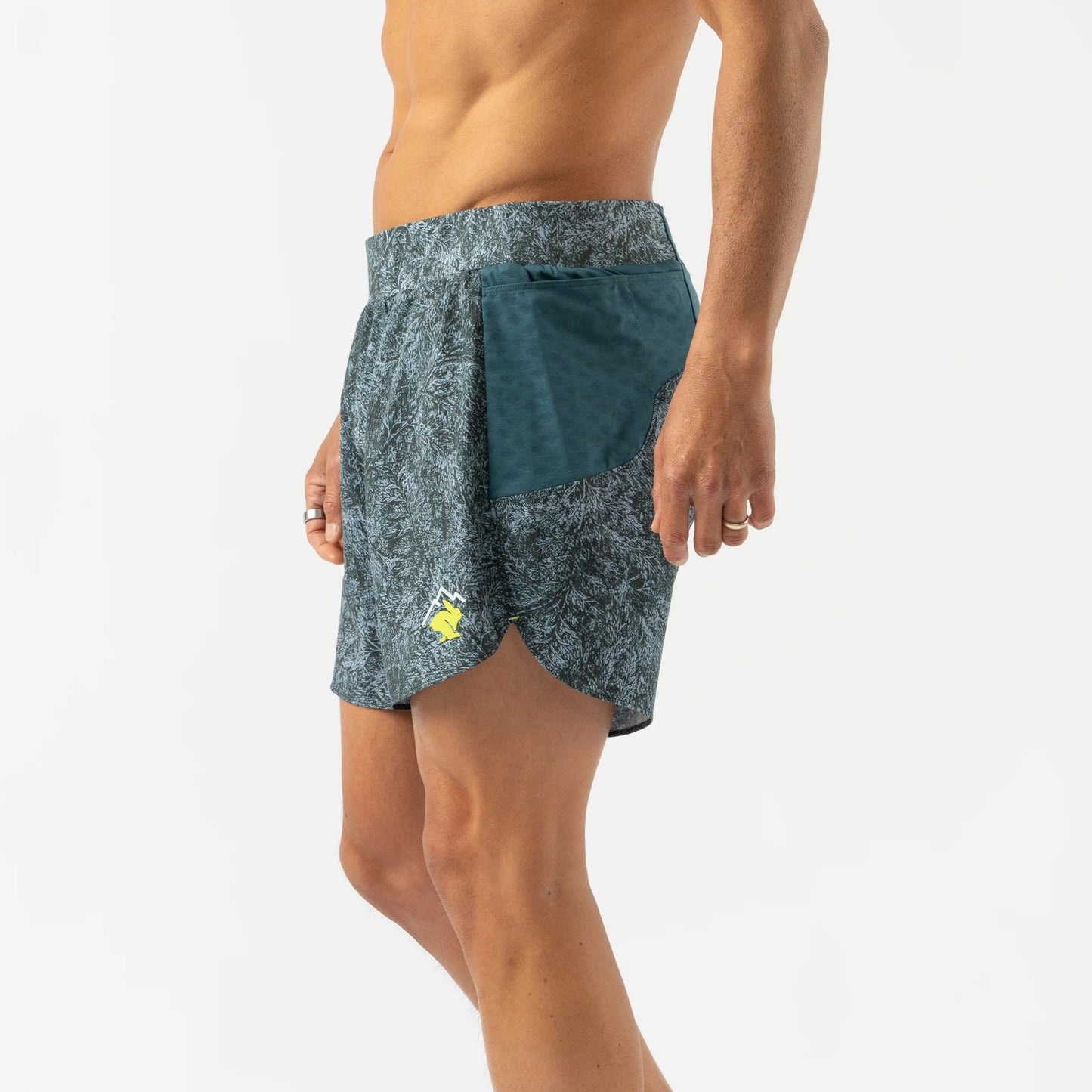 rabbit FKT 2.0 5" Short | Balsam Fern | Mens