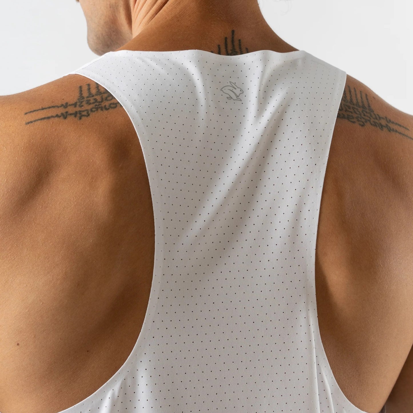 rabbit Go Time Tank | White Lightning | Mens