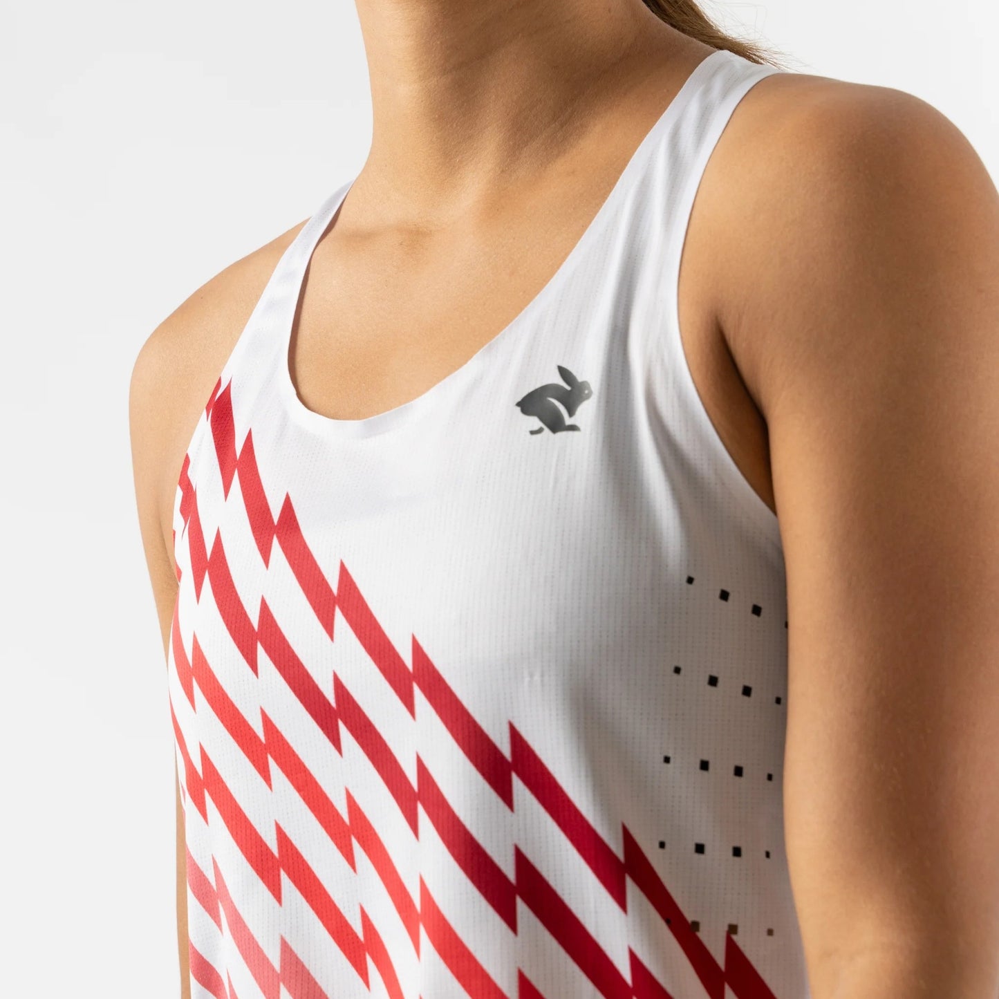 rabbit Go Time Tank | White Lightning | Womens