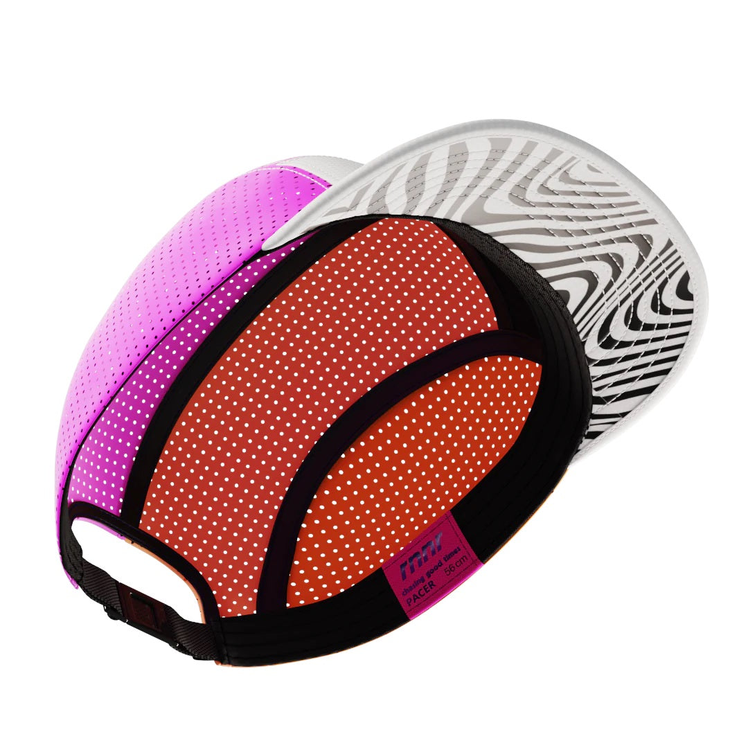 rnnr Pacer Hat | Party Pace Pink Orange