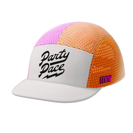 rnnr Pacer Hat | Party Pace Pink Orange