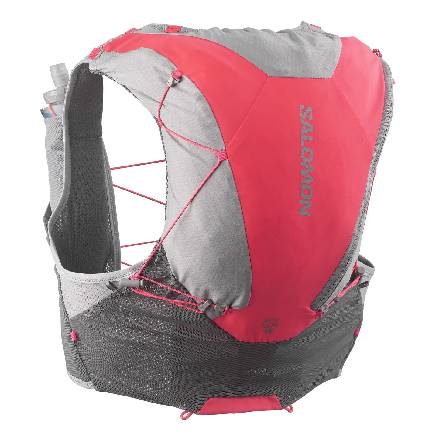 Salomon Adv Skin 12 Set | Castelrock / Alloy / Neon Flame