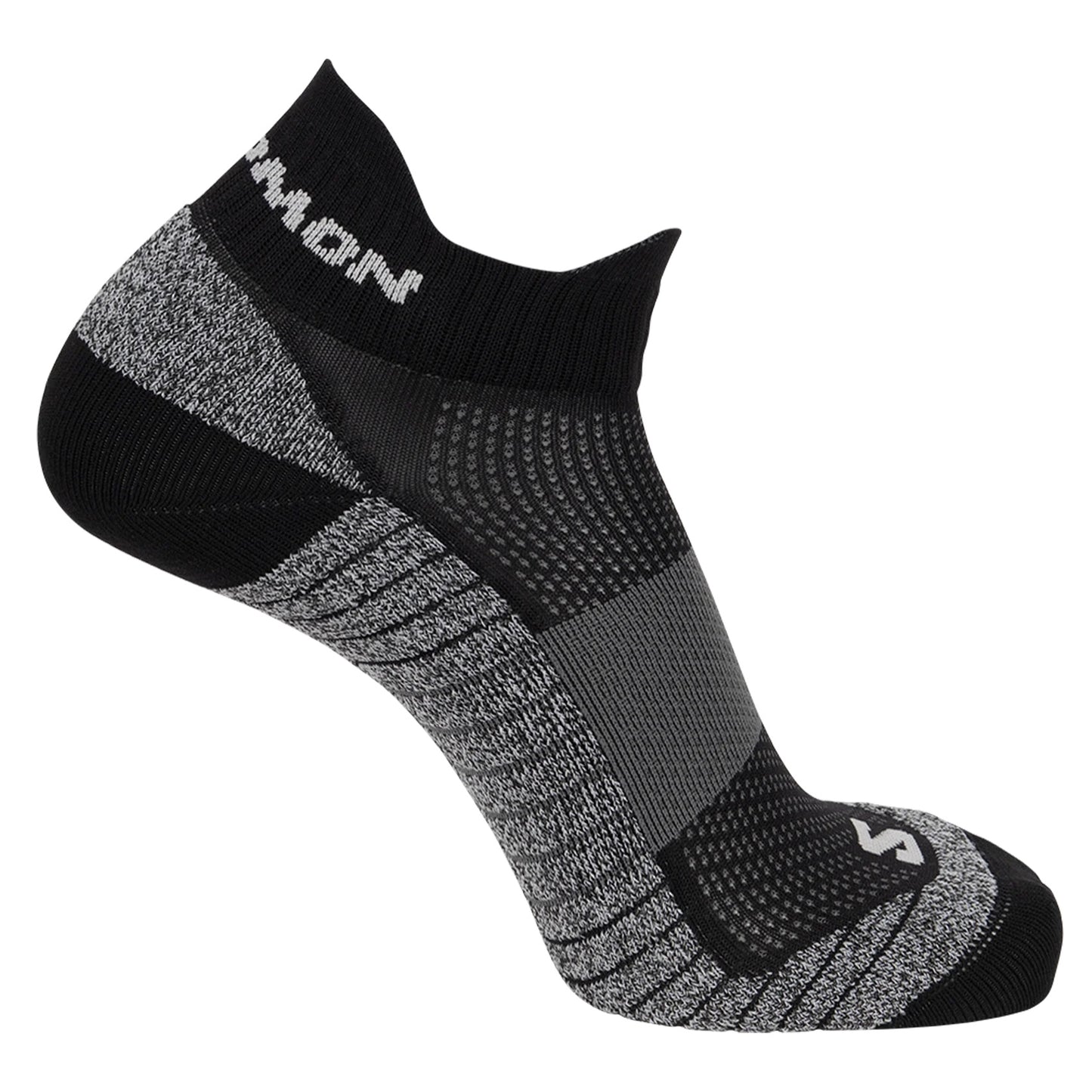 Salomon Aero Ankle Socks | Black / Ebony / Pearl Blue