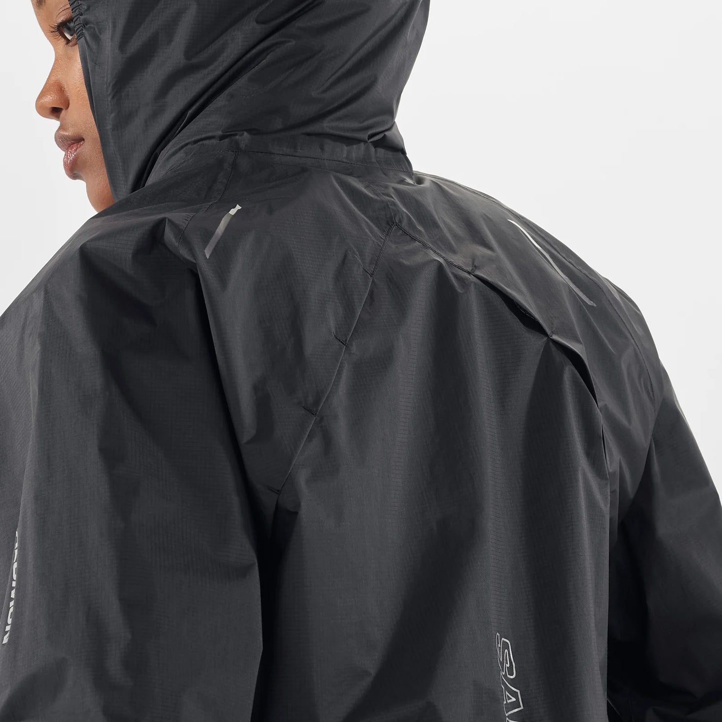 Salomon Bonatti Waterproof Jacket | Deep Black | Womens