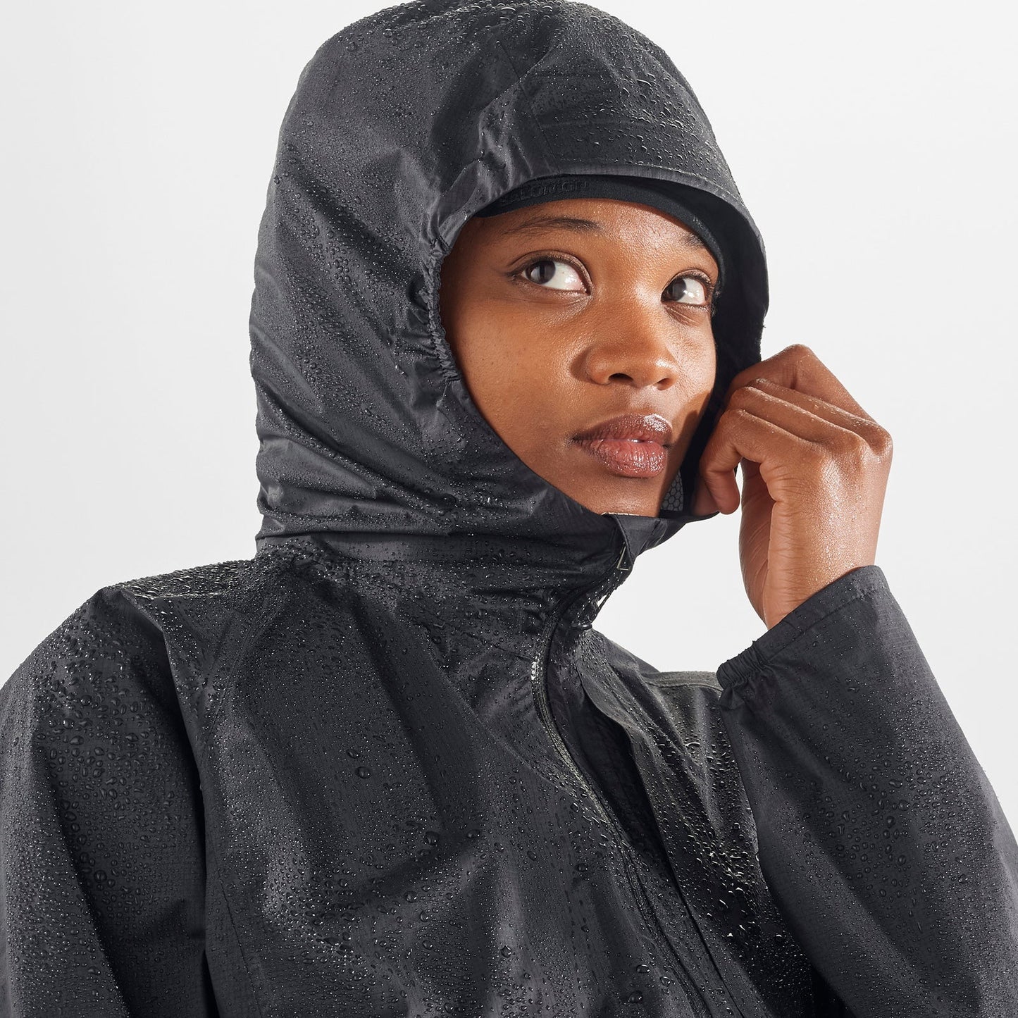 Salomon Bonatti Waterproof Jacket | Deep Black | Womens