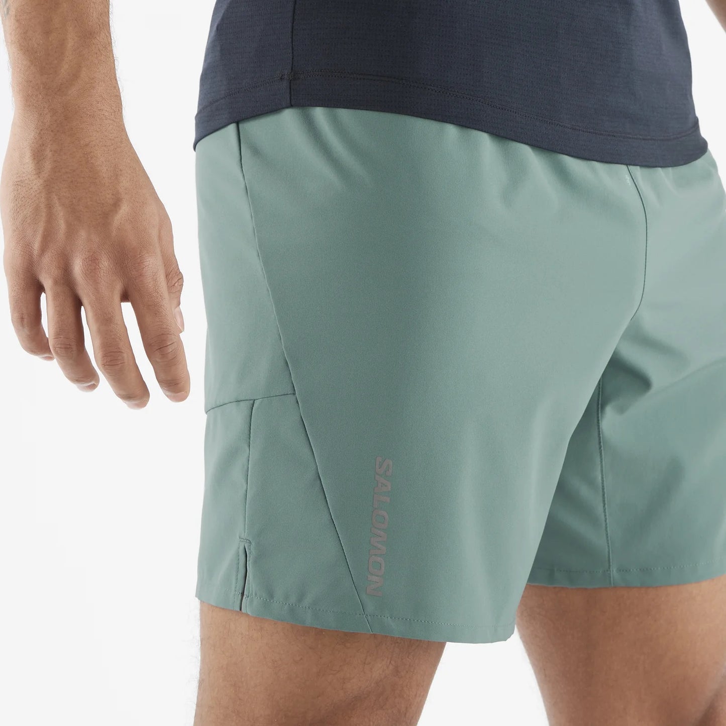 Salomon Cross 7" Shorts | No Liner | North Atlantic | Mens