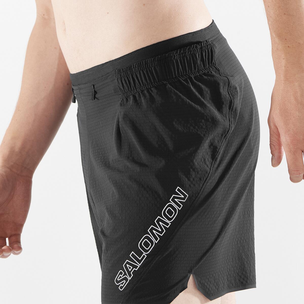 Salomon Sense Aero 5" Shorts | Deep Black | Mens