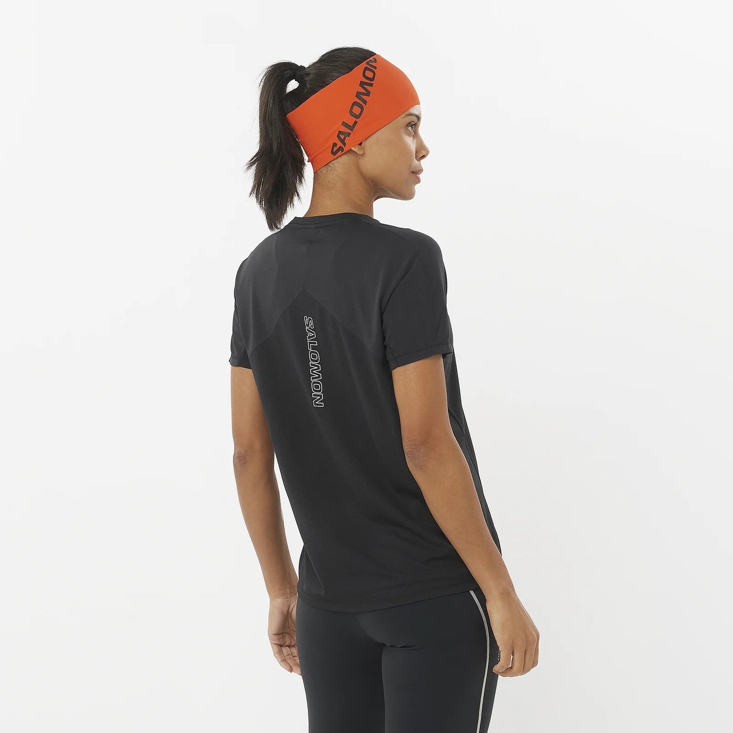 Salomon Sense Aero Tee | Deep Black | Womens