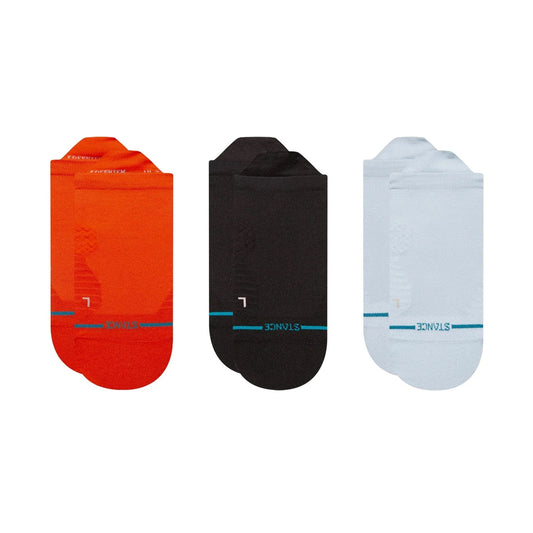 Stance Iconic UL Tab | Ultralight Cushion | Tab Length | Multi 3 Pack