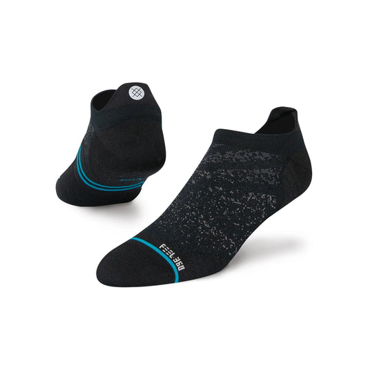 Stance Run UL Tab | Ultralight Cushion | Tab Length | Black