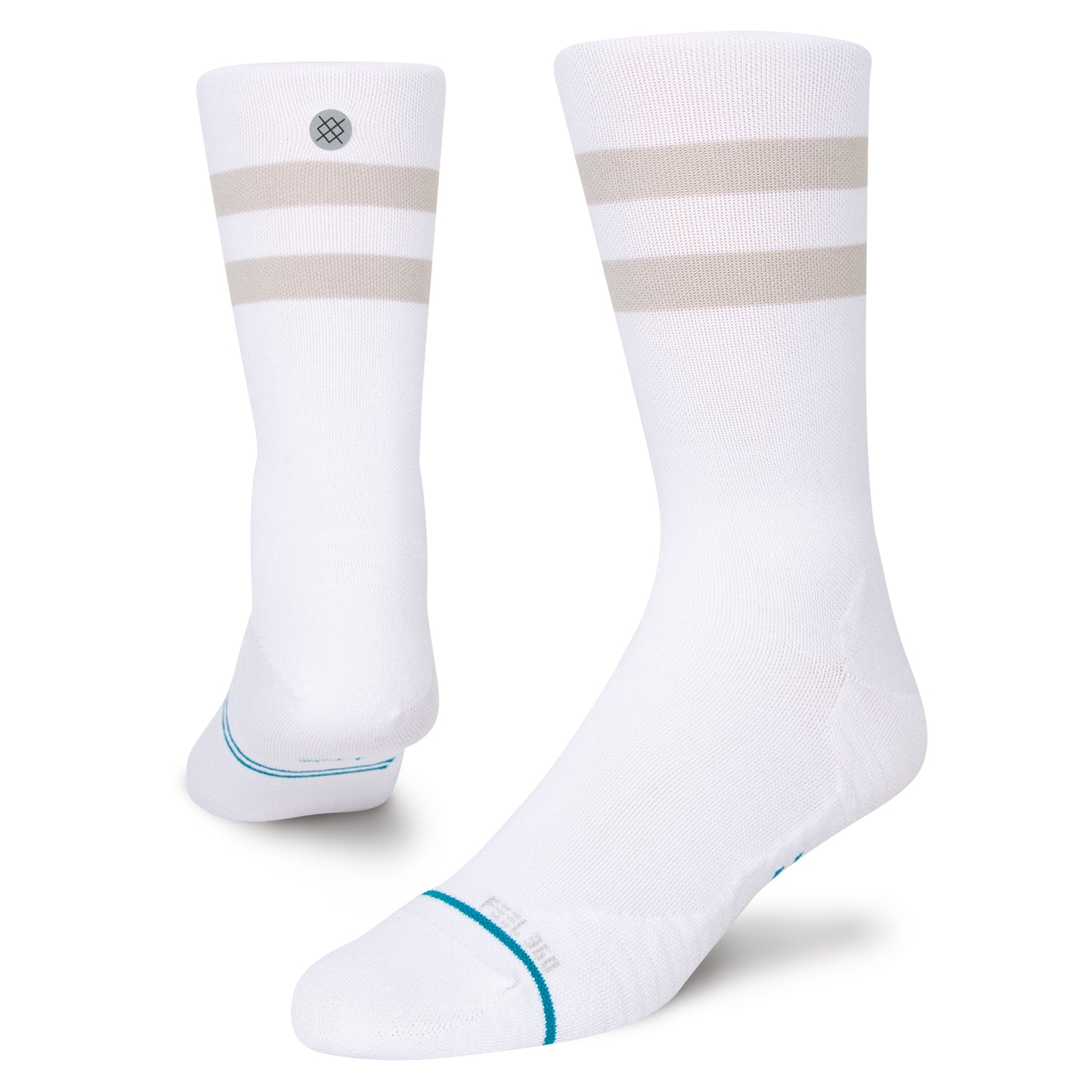 Stance Socks | Ultralight Cushion | Crew Length | Franchise White