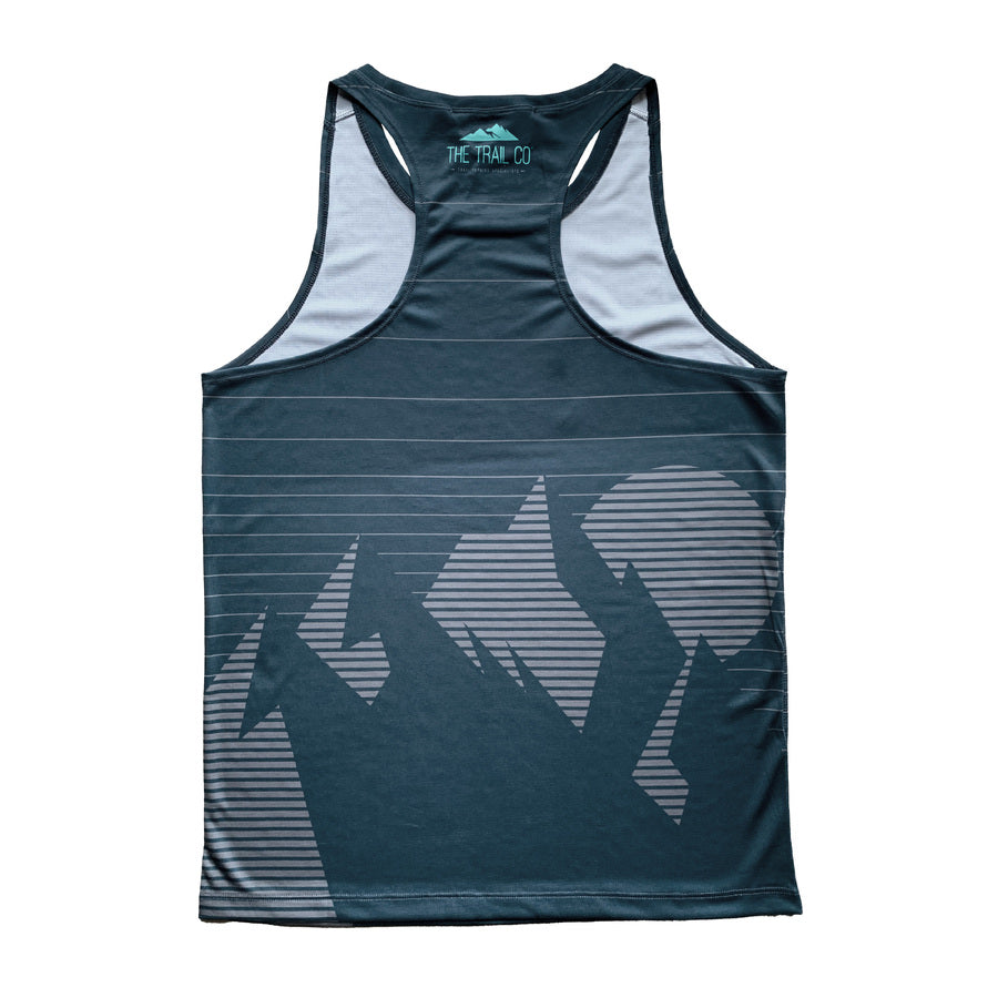 The Trail Co. Run Singlet | Mountain Shadow | Mens