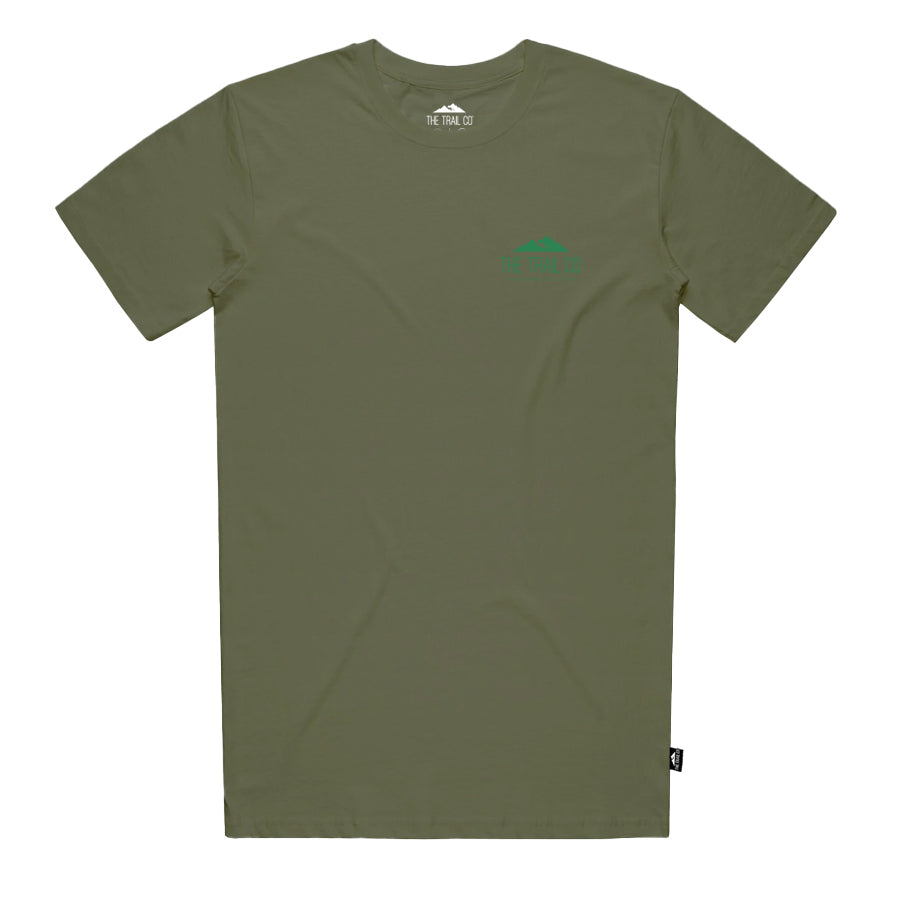 The Trail Co. Casual Tee | Green FKT | Unisex