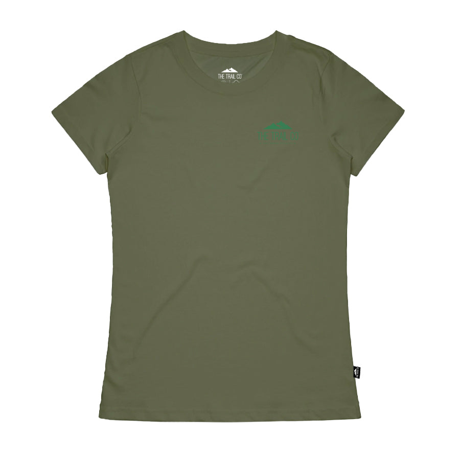 The Trail Co. Casual Tee | Green FKT | Womens