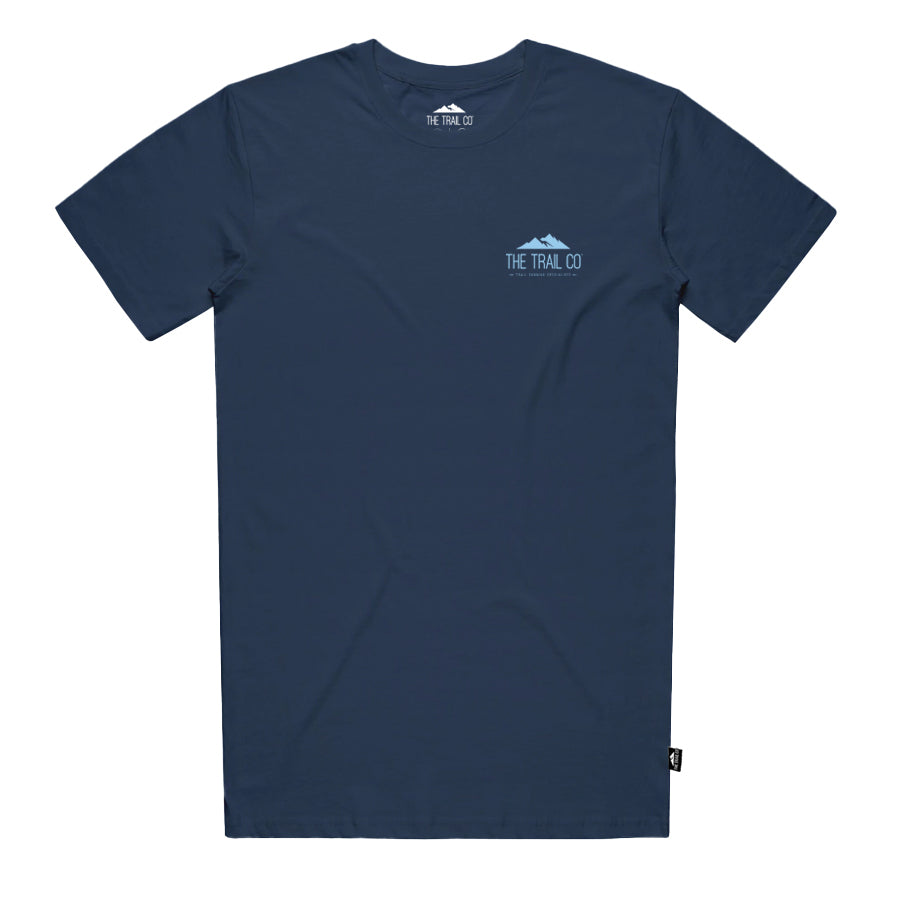 The Trail Co. Casual Tee | Navy Hills | Unisex