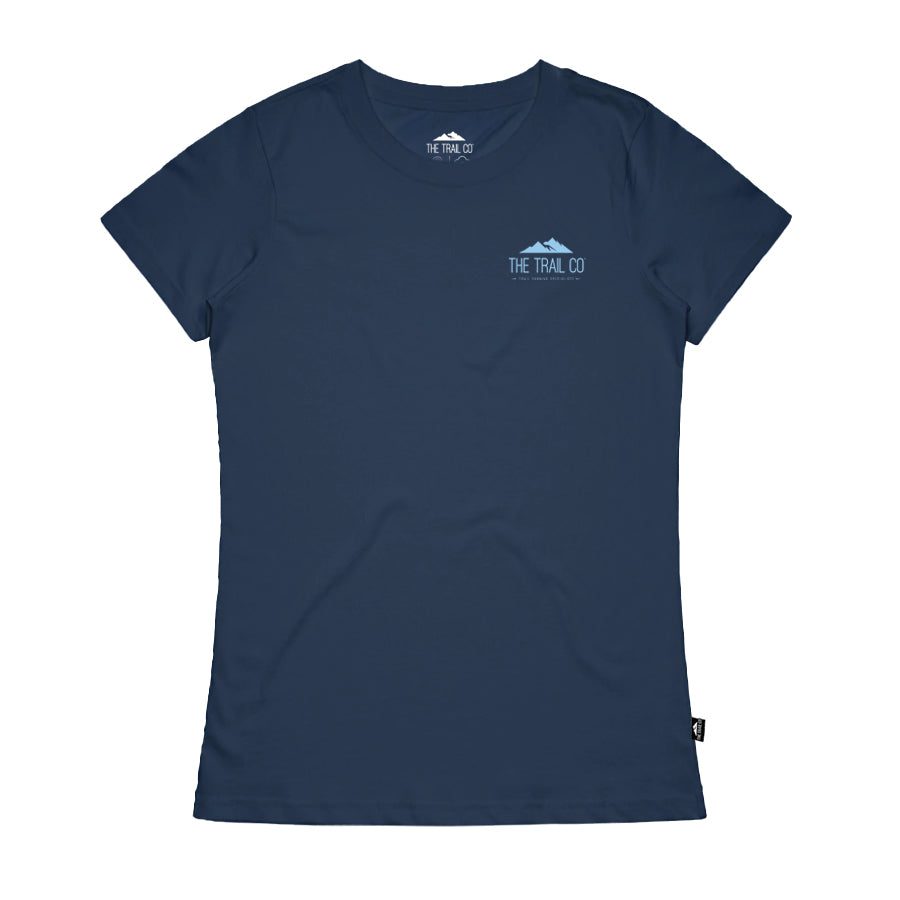 The Trail Co. Casual Tee | Navy Hills | Womens