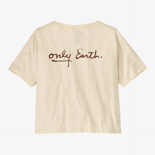 Patagonia CTA Easy Cut Organic T-Shirt | Only Earth: Undyed Natural | Womens